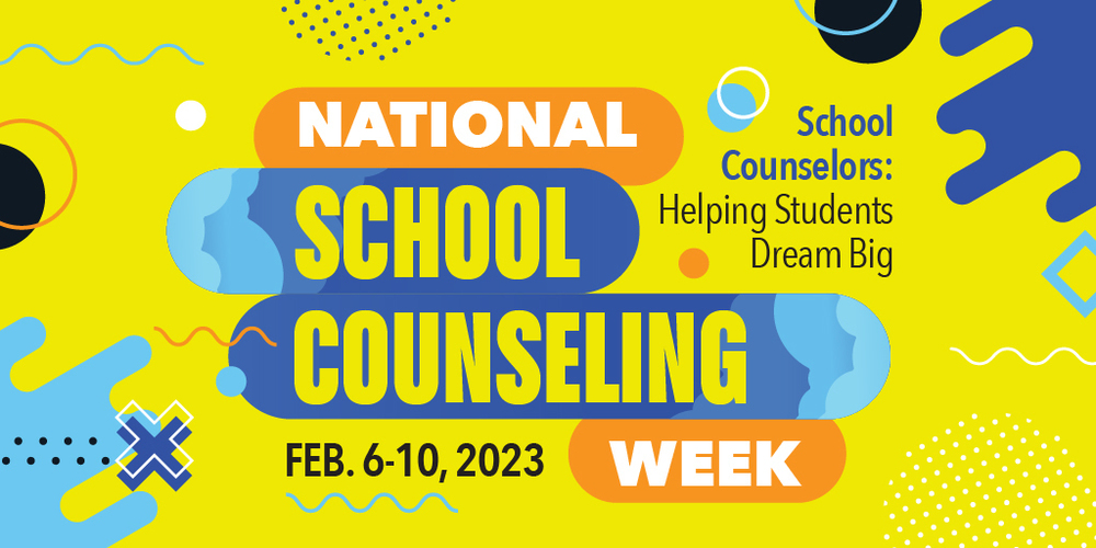 National School Counselor Week graphic