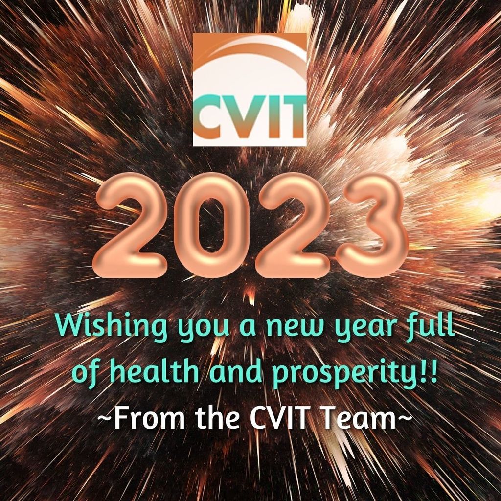 Fireworks with Happy New Year 2023