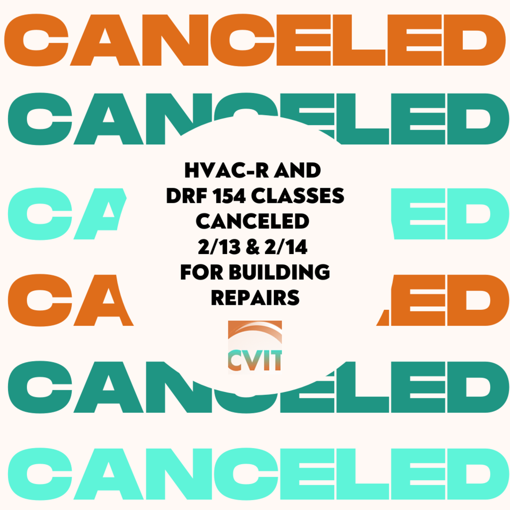 Classes canceled notice